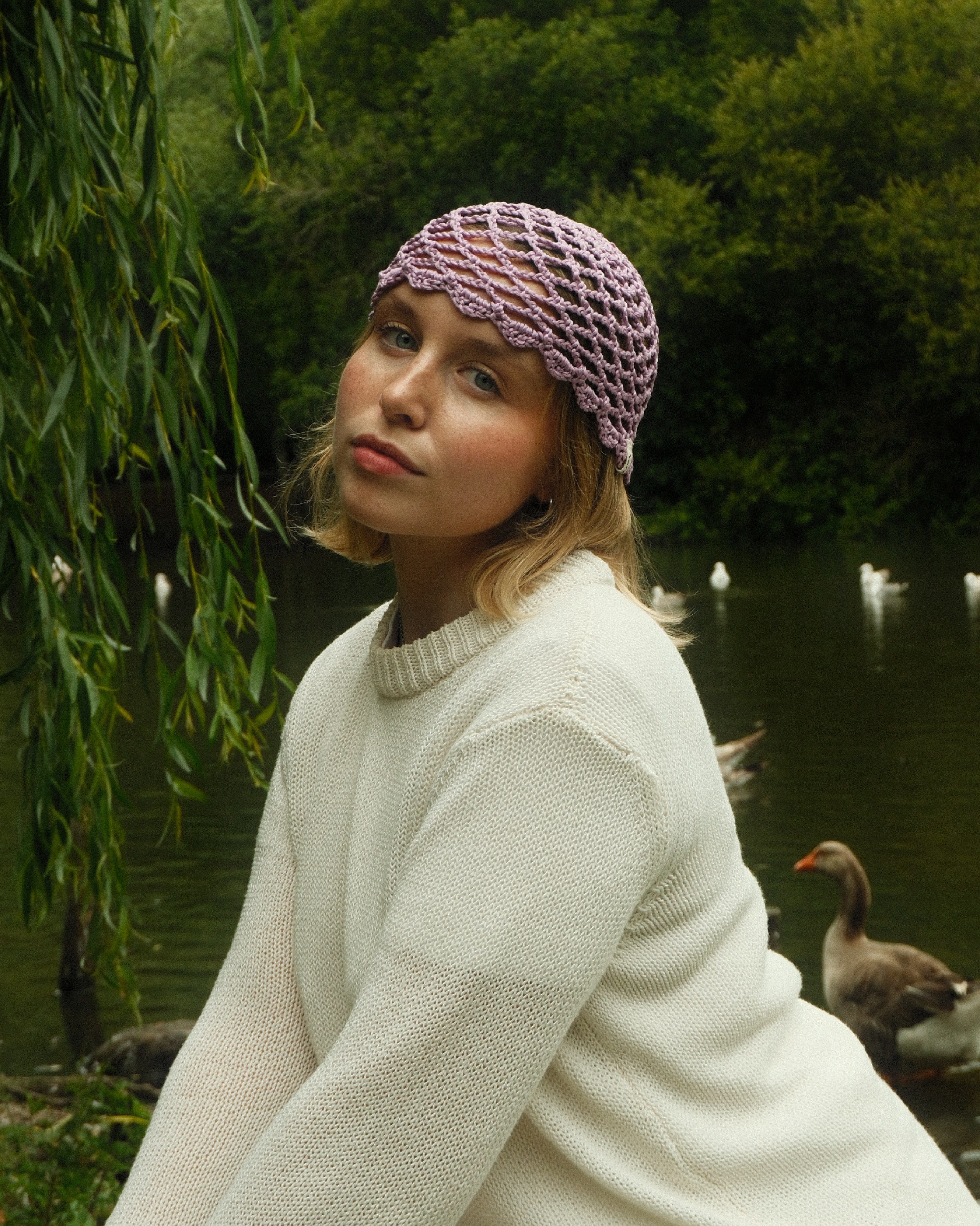 Mesh Beanie